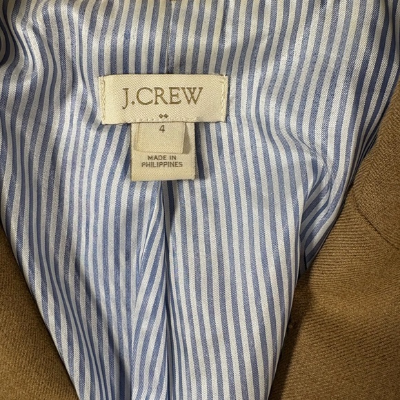 J.Crew Original Schoolboy Blazer Camel Size 4 - Picture 5 of 11